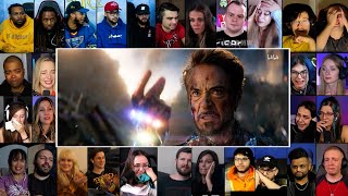 quotAnd I Am Iron Manquot  Avengers Endgame 2019 Reaction Mashup [upl. by Saxon]