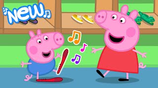 Peppa Pig Nursery Rhymes 👠 The Shoe Shopping Song 👠 BRAND NEW Nursery Rhymes And Kids Songs [upl. by Derriey]