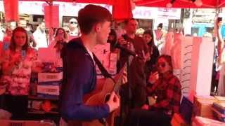 Gnarls Barkley  Crazy Live performance by James Smith BGT [upl. by Haseefan]