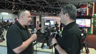 Atomos SHINOBI 2 Camera Control with Auto Focus Touch at IBC 2024 [upl. by Huntlee]