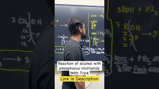 1 min  Reaction of alcohol with phosphorus trichloride  ashish singh lectures [upl. by Kennard]