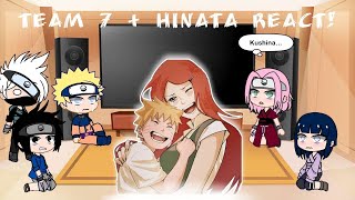 Past Naruto react to 👀  NaruHina  Naruto Academy [upl. by Jocko974]