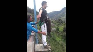 Bungee jumpey accidente brutal [upl. by Adroj710]