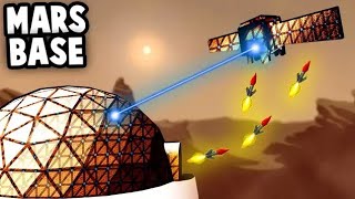 SPACE FORT BATTLE  Top SECRET Mission to Mars Forts Multiplayer Gameplay [upl. by Rachel522]