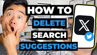 How To Delete Search Suggestions On X Twitter [upl. by Eigna542]