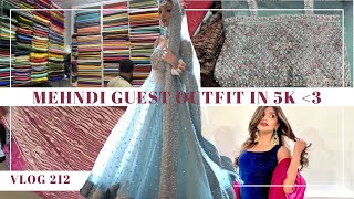 LETS MAKE A MEHNDI OUTFIT IN JUST 5K HUSSAIN REHAR ZAHA AND MORE DUPES OMG  Vlog 211 [upl. by Assilav]