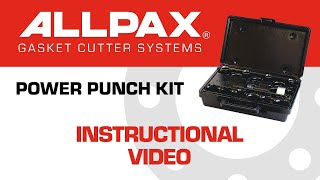 Allpax Power Punch Kit Instructional Video [upl. by Blain]