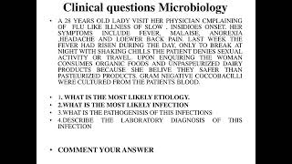 MICROBIOLOGY CLINICAL QUESTIONS FOR MBBS [upl. by Barlow143]