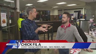 Hear all about chicken with the ChickFilA mobile app [upl. by Subocaj]