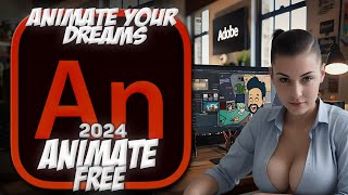 Adobe Animate 2024 Unleash Your Animation Superpowers 🌟 Free Download Guide No Crack  Legal [upl. by Sairu172]