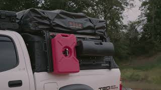 Xtrusion Overland Bed Rack on a First Gen Tacoma [upl. by Waki]