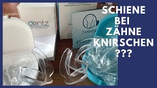 Schiene gegen Zähneknirschen 🦷🥶  Anpassung und Vergleich von Knirschschienen Beißschienen 👆 [upl. by Ythomit]