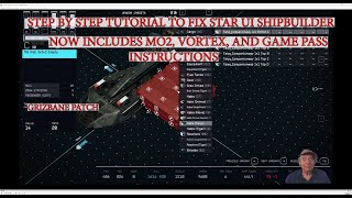 Starfield Revised Version of Fix StarUI Shipbuilder Now Includes MO2 Vortex and Game Pass [upl. by Arihk]