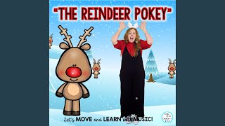 quotThe Reindeer Pokeyquot Childrens Holiday Hokey Pokey Song [upl. by Arutek]