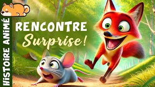 LE RENARD ET LA SOURIS 🦊🐭 Histoires et Contes  histoire pour sendormir  livre animé Aventure [upl. by Etnohc608]