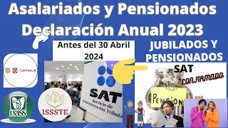 CARLOS MARTINEZ está en vivo 🔴 Declaración Anual Asalariados Jubilados y Pensiones 2023 30 Abril🔴 [upl. by Kathlene]