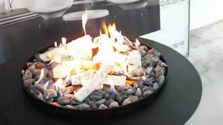 Réunissezvous autour du feu de la biocheminée automatique DALEXradius TM Gloss Fire [upl. by Niwde60]