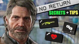 18 No Return Tips and Secrets  The Last of Us 2 Remastered [upl. by Aohsoj]