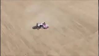 Joaquim Rodrigues Dakar Crash 2018 [upl. by Bust239]