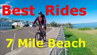 Coast Tripz  BEST BIKE RIDES  Gerroa to Shoalhaven Heads 7 Mile Beach [upl. by Coward]