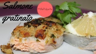 salmone gratinato [upl. by Ward]