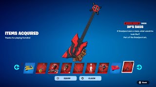 How To Get DPS Bass NOW FREE In Fortnite Unlocked DPS Bass [upl. by Niatsirhc]