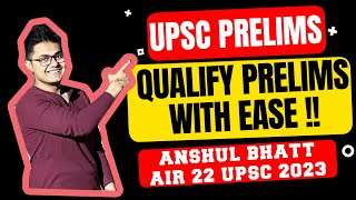 How to Revise for Prelims 2024Last 20 DaysQualify Prelims with EaseAnshul Bhatt AIR 22 upsc cse [upl. by Noval]