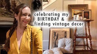 celebrating my BIRTHDAY amp finding vintage decor  XO MaCenna Vlogs [upl. by Coffey]