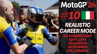 MotoGP™24 Gameplay  🇮🇩 Career Mode 10  Moto2 Yamaha VR46 Master Camp Team  Mugello ItalianGP [upl. by Ric]