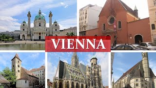 Top 5 Most Interesting Churches in Vienna Austria [upl. by Kimble]