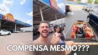 FAZER COMPRAS DO MÊS EM ATACADISTA COMPENSA MESMO [upl. by Araik]