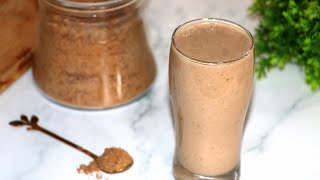 Must try this Homemade Weight Gainer Protein Powder with smoothie recipe [upl. by Donalt907]