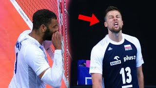 Risky Volleyball Match  Conflict Between Earvin NGapeth amp Michal Kubiak [upl. by Avlem]