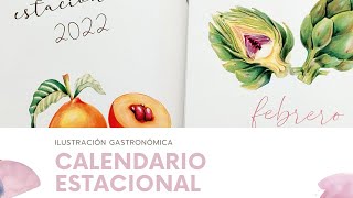 Calendario Estacional Ilustrado [upl. by Neitsabes]