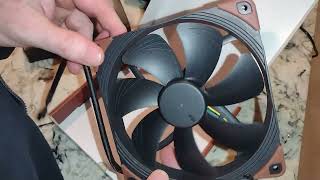 Unboxing Noctua NFA14 iPPC3000 PWM Heavy Duty Cooling Fan 4Pin 3000 RPM [upl. by Tudela]