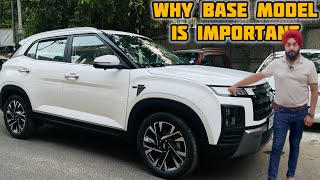 WHY CRETA BASE MODEL IS VALUE FOR MONEY✅creta e✅creta drl✅creta Blaupunkt stereo✅Hyundai creta 2024✅ [upl. by Sabas]