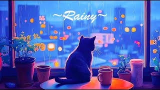 Rainy lofi cat vibes 🌦 Lofi Hip Hop Mix 🐾 chill lofi hip hop beats [upl. by Outlaw103]