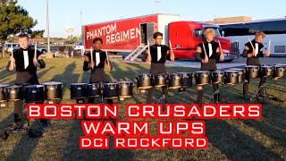 2024 Boston Crusaders Warm Ups DCI Rockford 62624 [upl. by Ohara]