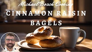 How to make the best Cinnamon Raisin Bagels [upl. by Yluj]