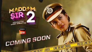 Madam Sir Season 2  Promo Out In December   Good News  Next Show  Latest News  Telly Night [upl. by Anirahtak]