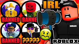 Their real life actions got them banned on roblox [upl. by Goulden360]