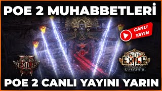 POE 2 Canlı yayını yarın saat 2300 da  Wand craftlarken POE 2 muhabbetleri poe2 build [upl. by Noissap]