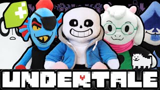 UNDERTALEDELTARUNE FANGAMER PLUSH MERCHANDISE UNBOXING [upl. by Niar291]