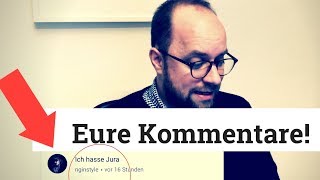 Ich kommentiere Eure Kommentare [upl. by Ayenet]