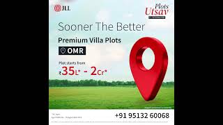 JLL Chennai Plots Utsav  OMR [upl. by Woehick]