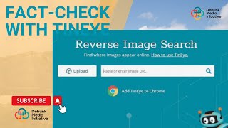 Tutorial Using The Tineye Reverse Image Search Engine debunkmediainitiative [upl. by Lozano551]