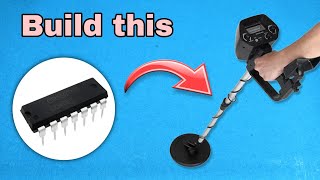 Diy metal detector  Diy metal detector using CD4093 [upl. by Nylavad881]