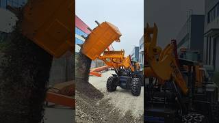 20 Install the sidetip unloading hopper on the underground mine loader and install antiskid [upl. by Ettelocin]