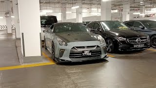 Nissan GTR spotted in carpark  GTR Walkaround [upl. by Ahsuatal]