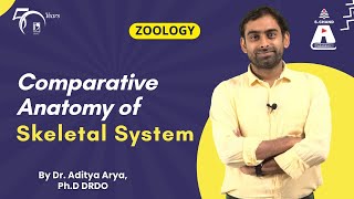 Comparative Anatomy of Skeletal System  Zoology  S Chand Academy [upl. by Sivartal]